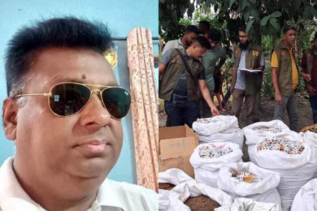 বাগেরহাটে নকল সিগারেট তৈরির কারখানার মালিক বদরুল আলম গ্রেফতার বাগেরহাটে নকল সিগারেট তৈরির কারখানার মালিক বদরুল আলম গ্রেফতার