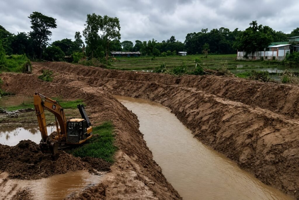 লোহাগাড়ায় পদ্ধ খাল পুনরুদ্ধারে স্বস্তিতে স্থানীয় কৃষকেরা লোহাগাড়ায় পদ্ধ খাল পুনরুদ্ধার