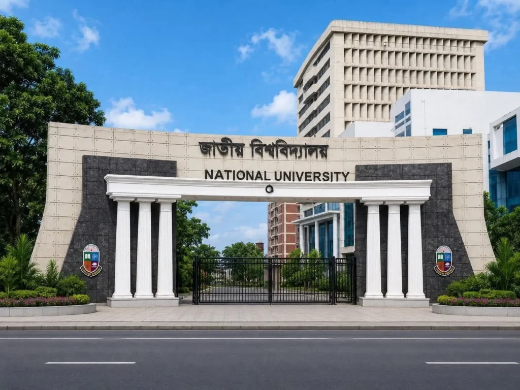জাতীয় বিশ্ববিদ্যালয়ের অনার্স ৪র্থ বর্ষের ফাইনাল পরীক্ষার ফলাফল আজ বিকেল ৪টায়, দেখবেন যেভাবে National University