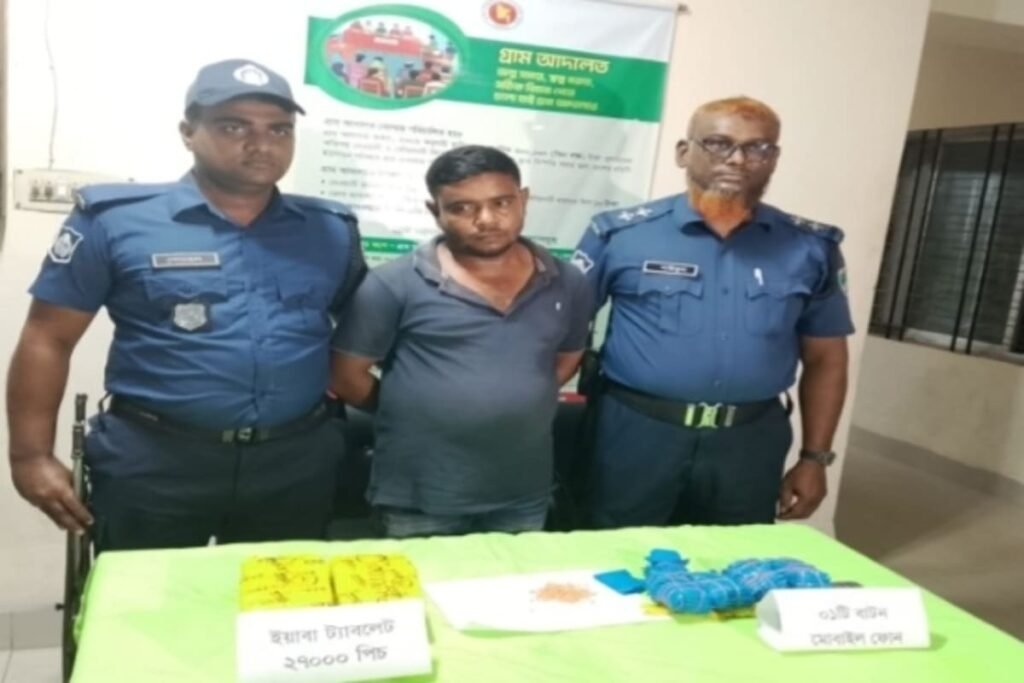যশোরে ২৭ হাজার পিস ইয়াবাসহ মাদক কারবারি আটক
